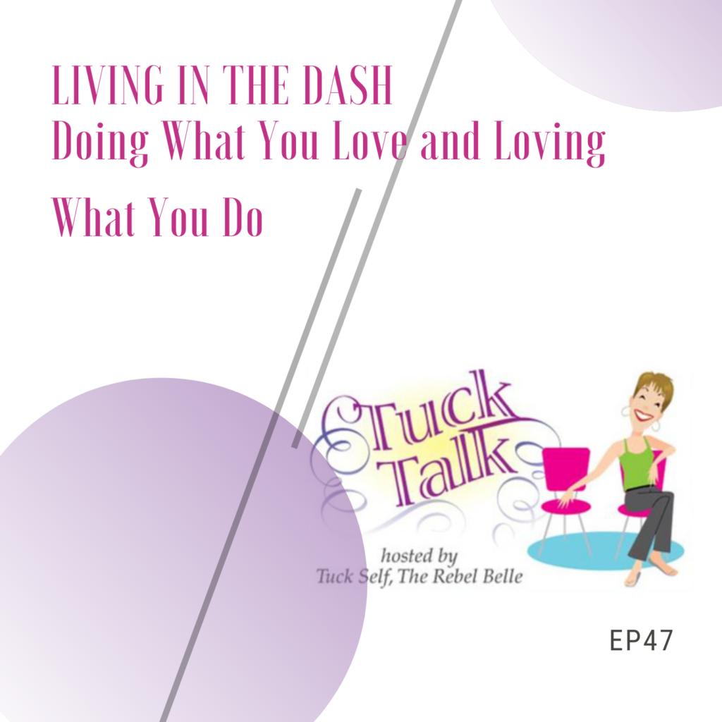 living in the dash podcast graphic